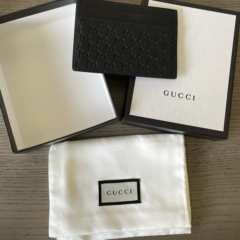 Gucci signature card holder